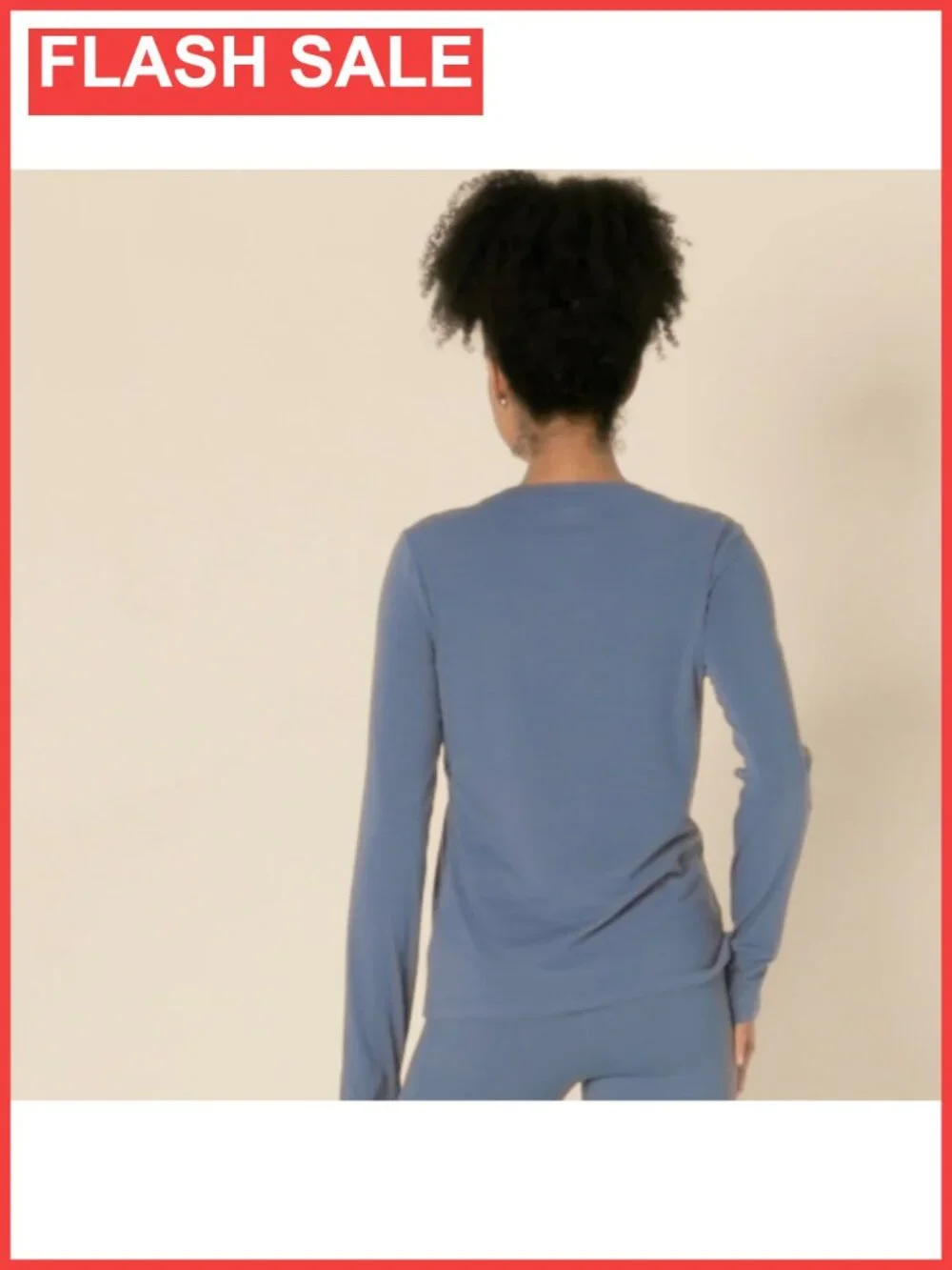 Women's Cotton Modal Active T-Shirt Crewneck Long Sleeve Regular Fit Yoga Top